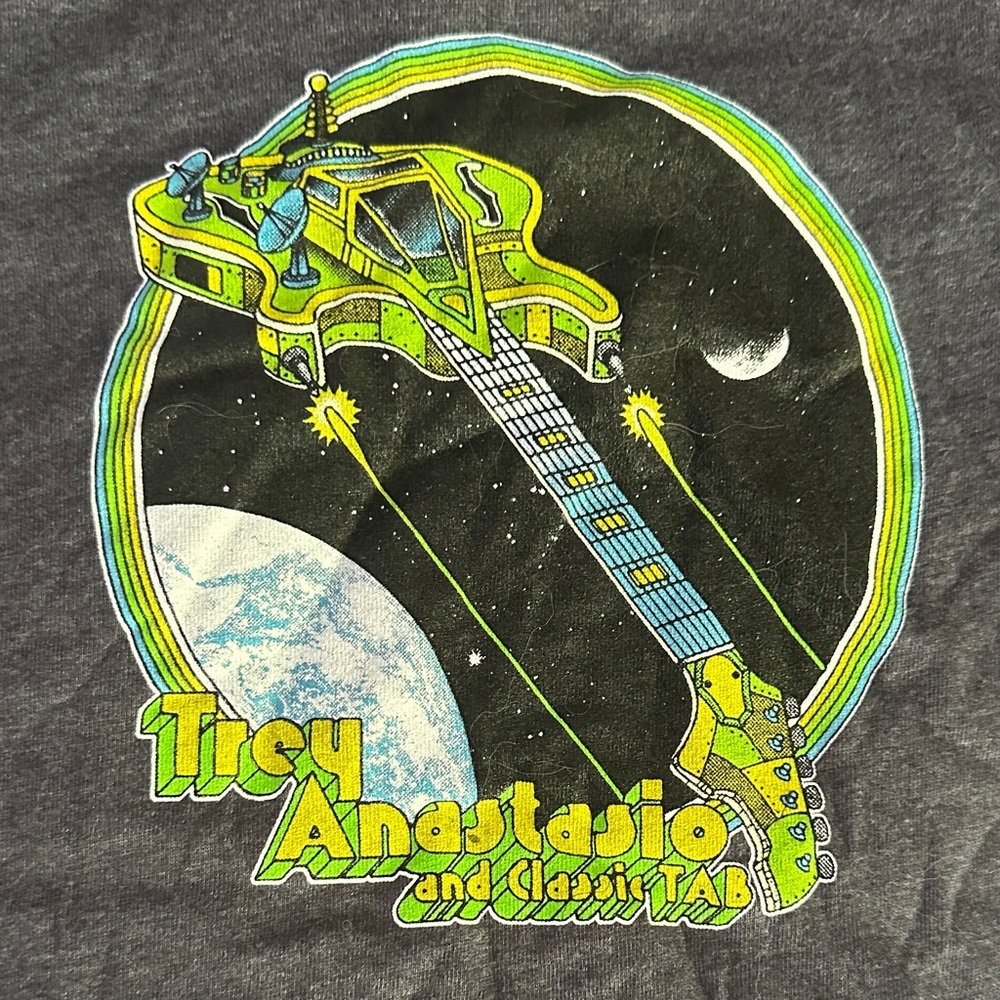 Trey Anastasio and Classic TAB official tour shirt.  Youth size Medium